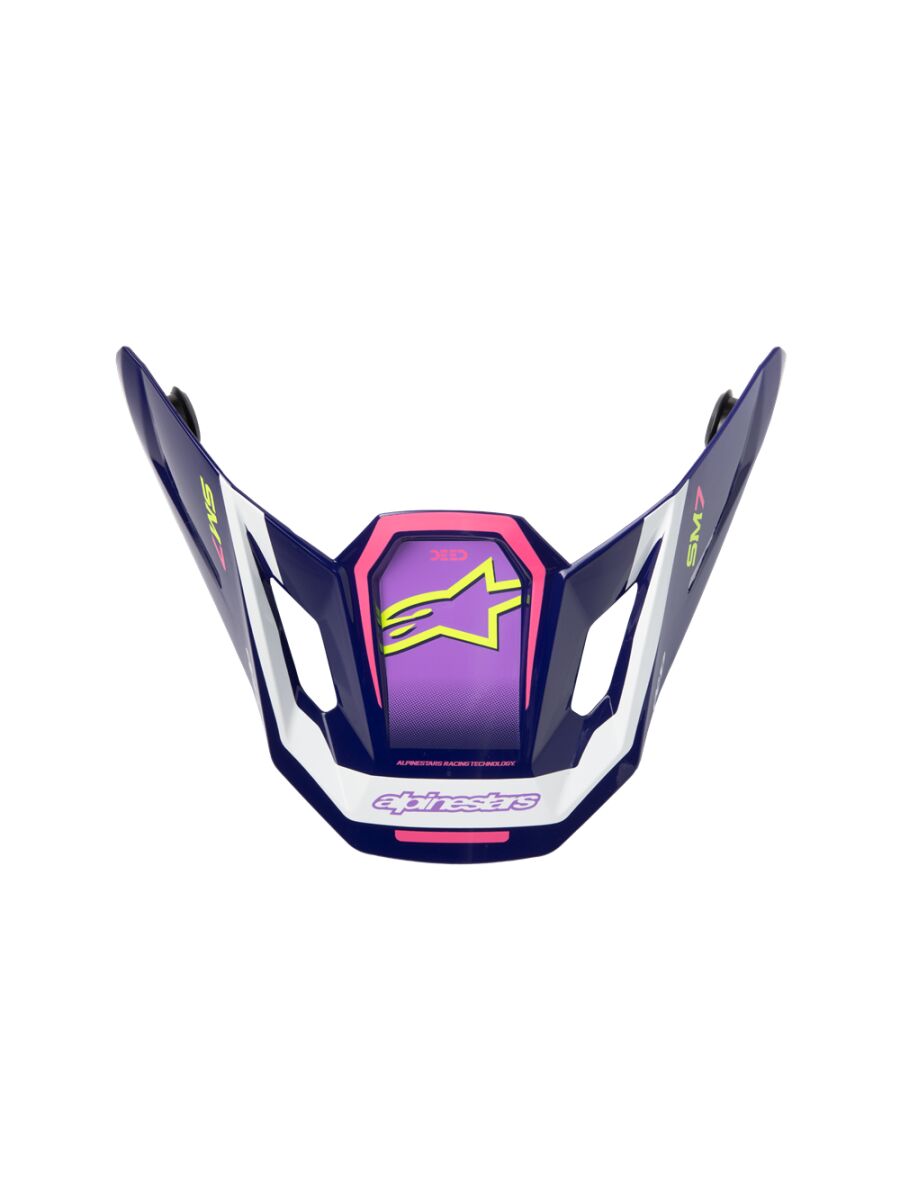 Alpinestars Visière SM7 Deed Purple/pink