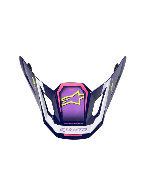 Alpinestars Visière SM7 Deed Purple/pink