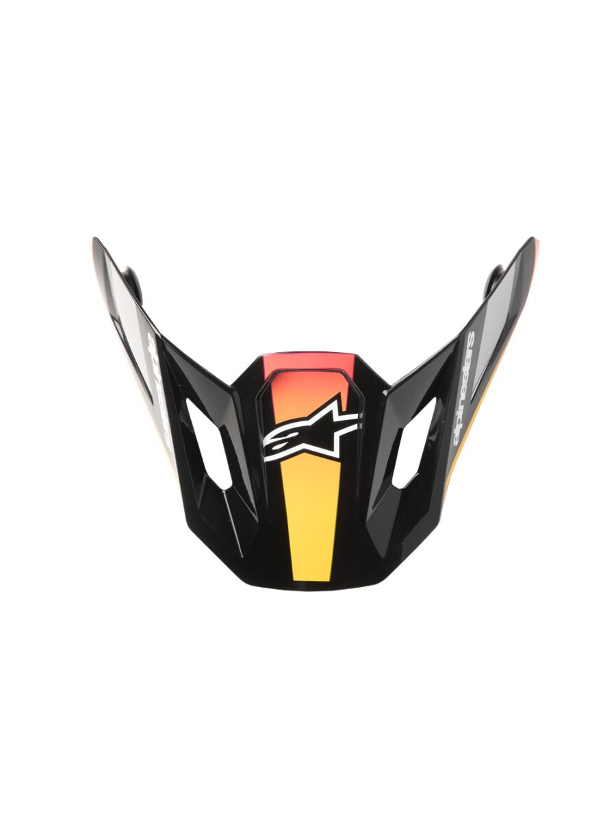 Alpinestars Visière SM7 Rise Blk/yl/pink
