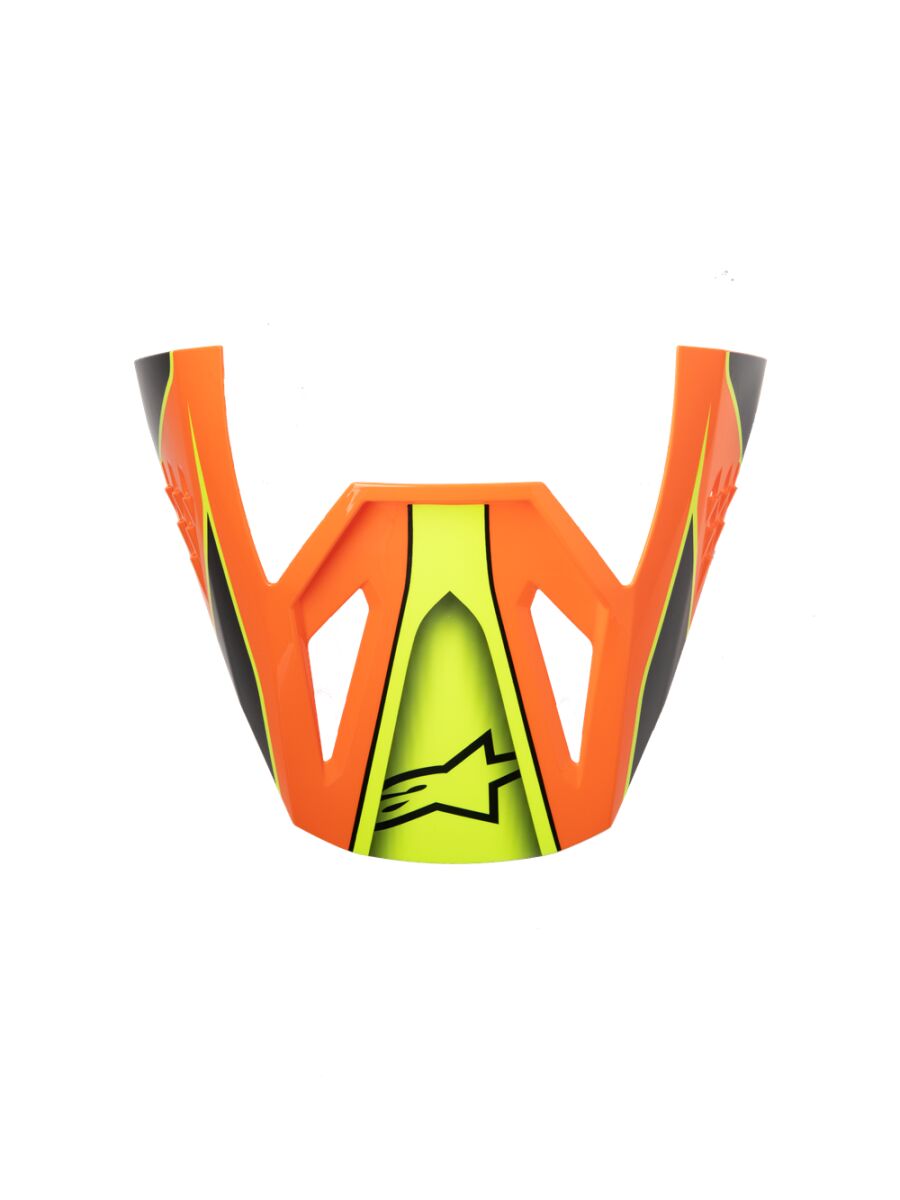 Alpinestars Visière SM3 Fray Blk/or/yl