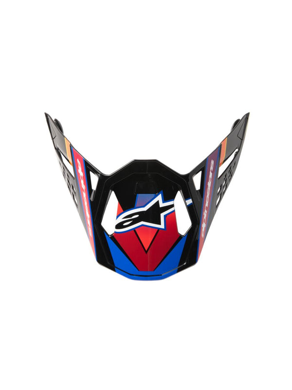 Alpinestars Visière S-M10 Era Blue/red/yl