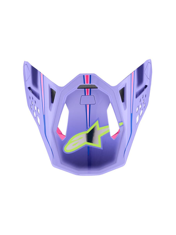 Alpinestars Visière S-M10 Jett Purple/pink