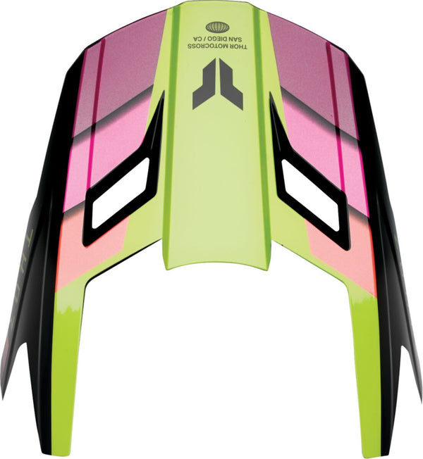 Thor Visière Kit Fleet Defy Bk/ac L-2