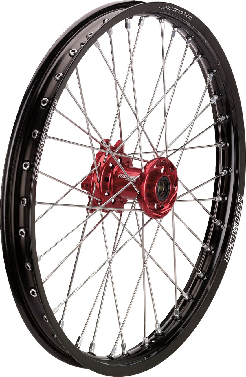 Roue complète avant à rayons Moose Racing Comp 1 60x21 pour Honda CR 125 R, CR 250 R, CRF 250 R et 9 autres modèles — réf 02030700
