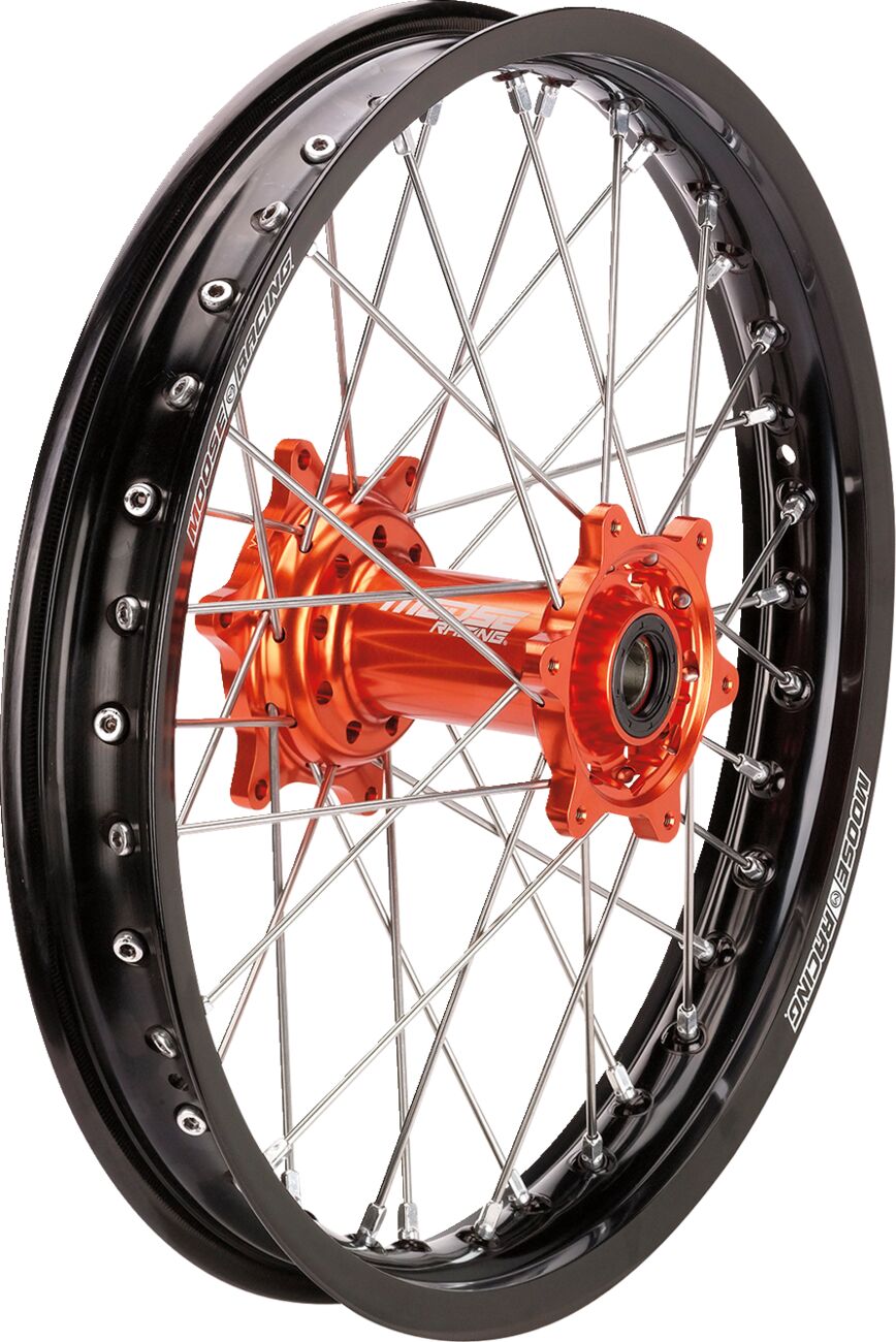 Roue complète arrière à rayons Moose Racing Comp 2 15x19 KTM pour Husqvarna FC 250, FC 350, FC 450 et 5 autres modèles — réf 02040631