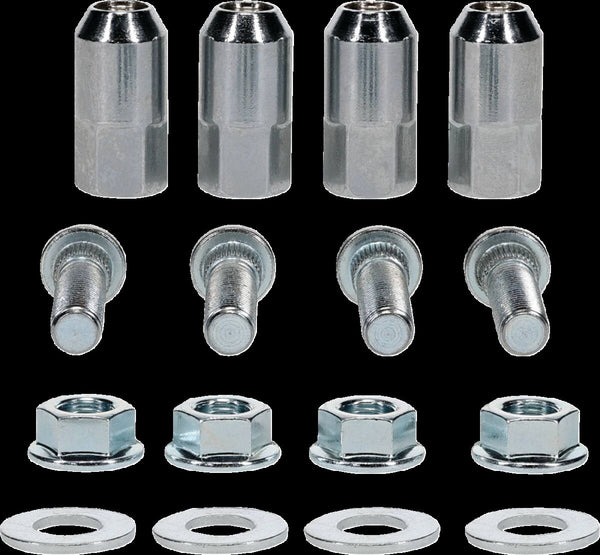 Moose Racing Roue Stud/nut Kit Moose Polar