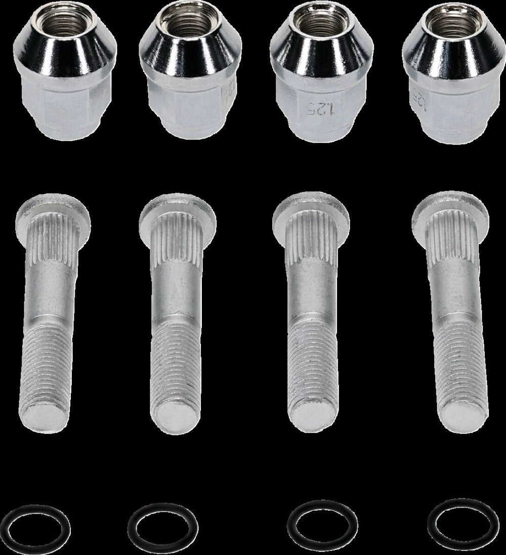 Moyeu de roue Moose Racing Stud/nut Kit pour Suzuki LT-A 400 ASI 4X4 — réf 02131269