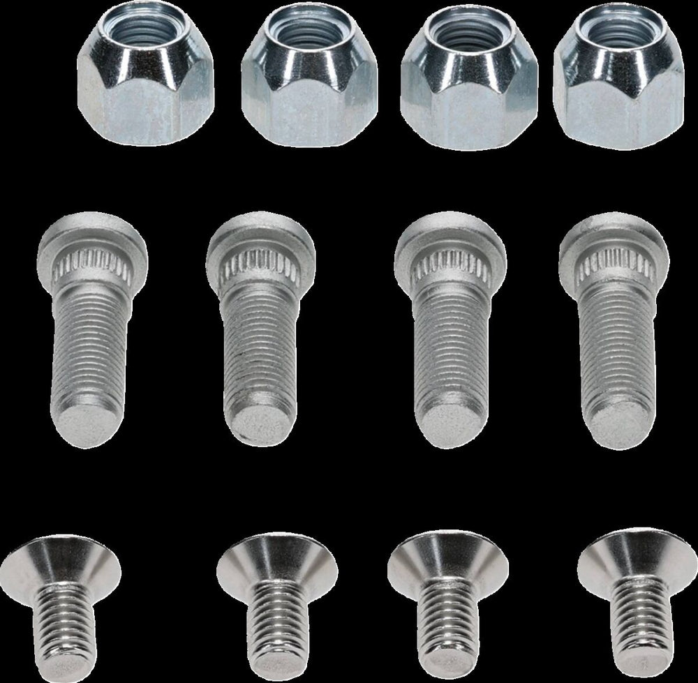 Moose Racing Roue Stud/nut Kit Moose Can-a