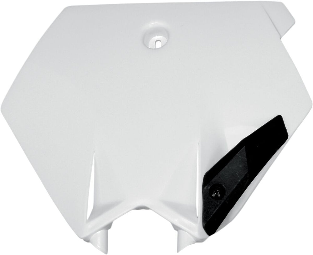 UFO Plaque FRT KTM85 04-12 WHT