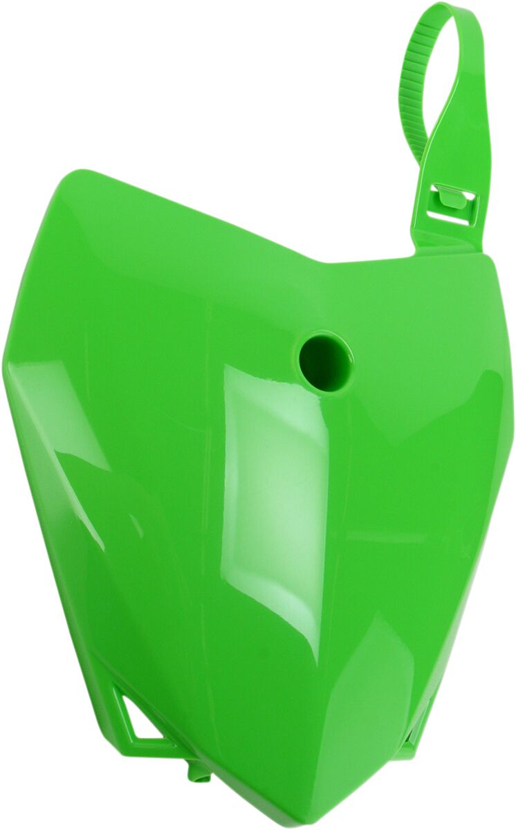 UFO Avant Plaque KLX110 10-17 GRN