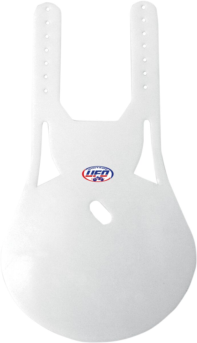 UFO Uni FR Oval Plaque WH