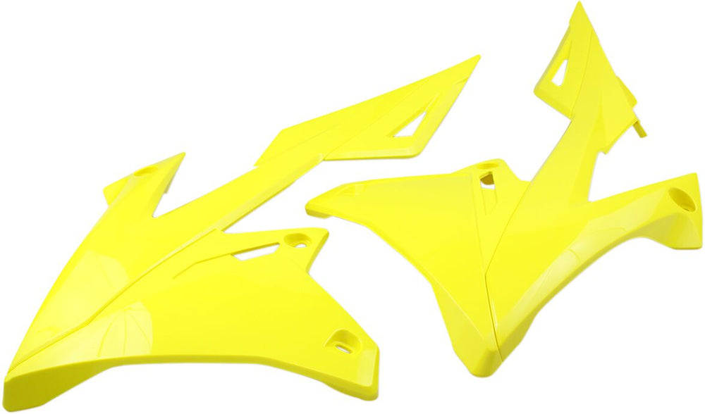 UFO Shroud Rad RMZ450 18- Yellow