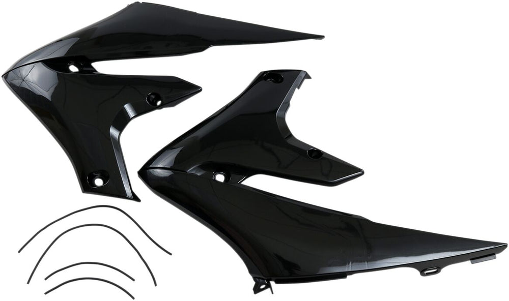 UFO Shroud Rad YZF450 18-22 BLK