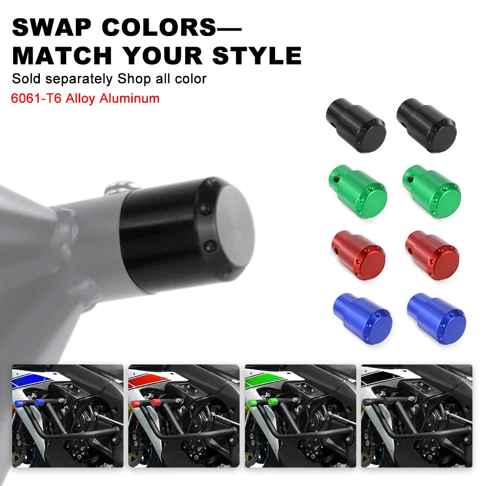 Protège-moteur pare-carter pare-chocs protection course rail moto stunt cage de protection YZF-R1 YZFR1 R1 2004 2005 2006 pour Yamaha