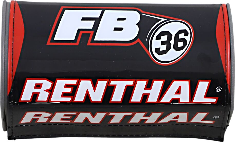 Renthal Fatbar 36 Plaquette Bk/wt/rd