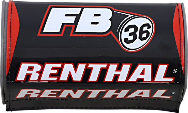 Renthal Fatbar 36 Plaquette Bk/wt/rd