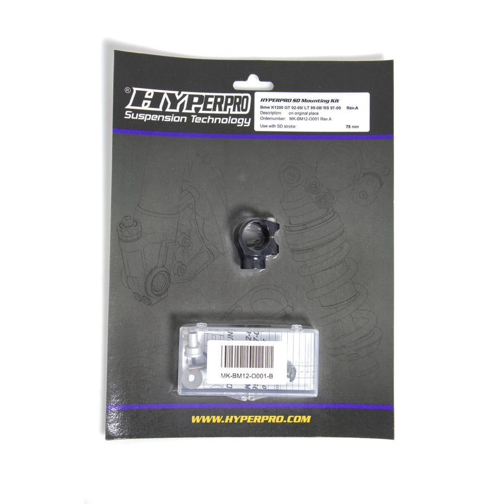 Amortisseur de direction Hyperpro SD Support Kit Noir BMW K 1200 — réf 06040265