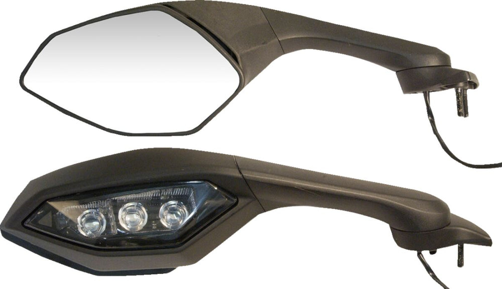 Emgo Rétroviseur de remplacement style OEM pour Yamaha
