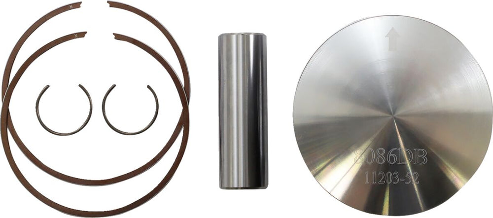 Segments de piston Wossner Kit RM250 03-10 66 pour Suzuki RM 250 — réf 09104807