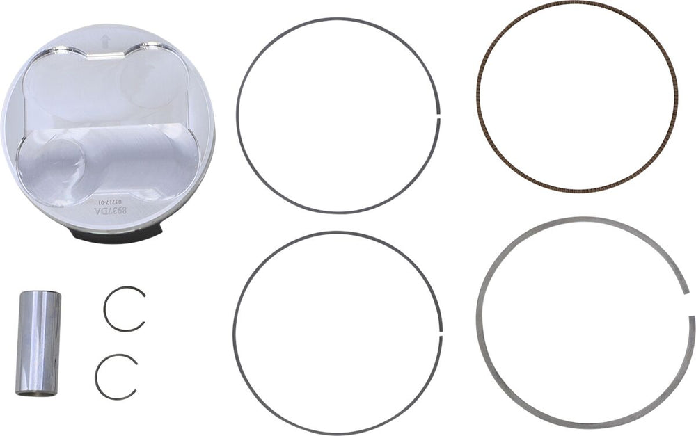 Segments de piston Wossner Kit Pro CRF450R 17-25/R pour Honda CRF 450 R et CRF 450 RX — réf 09106159