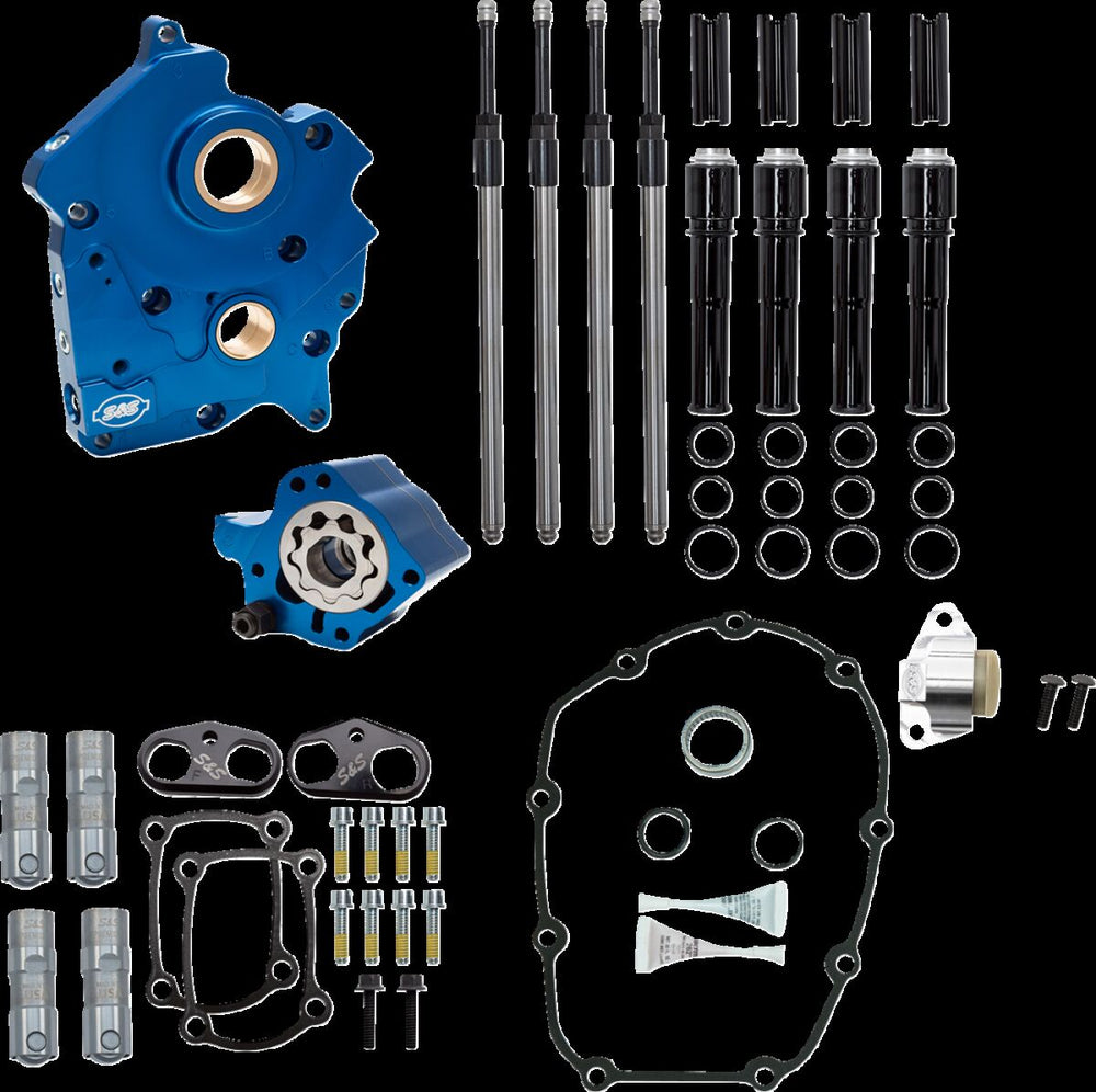 S&S Cycle Kit carter d’arbre à cames sans arbres à cames pour entraînement par chaîne M8