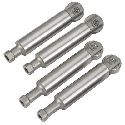 S&S Cycle Jeu de poussoirs Power à tête plate pour moteurs Knucklehead