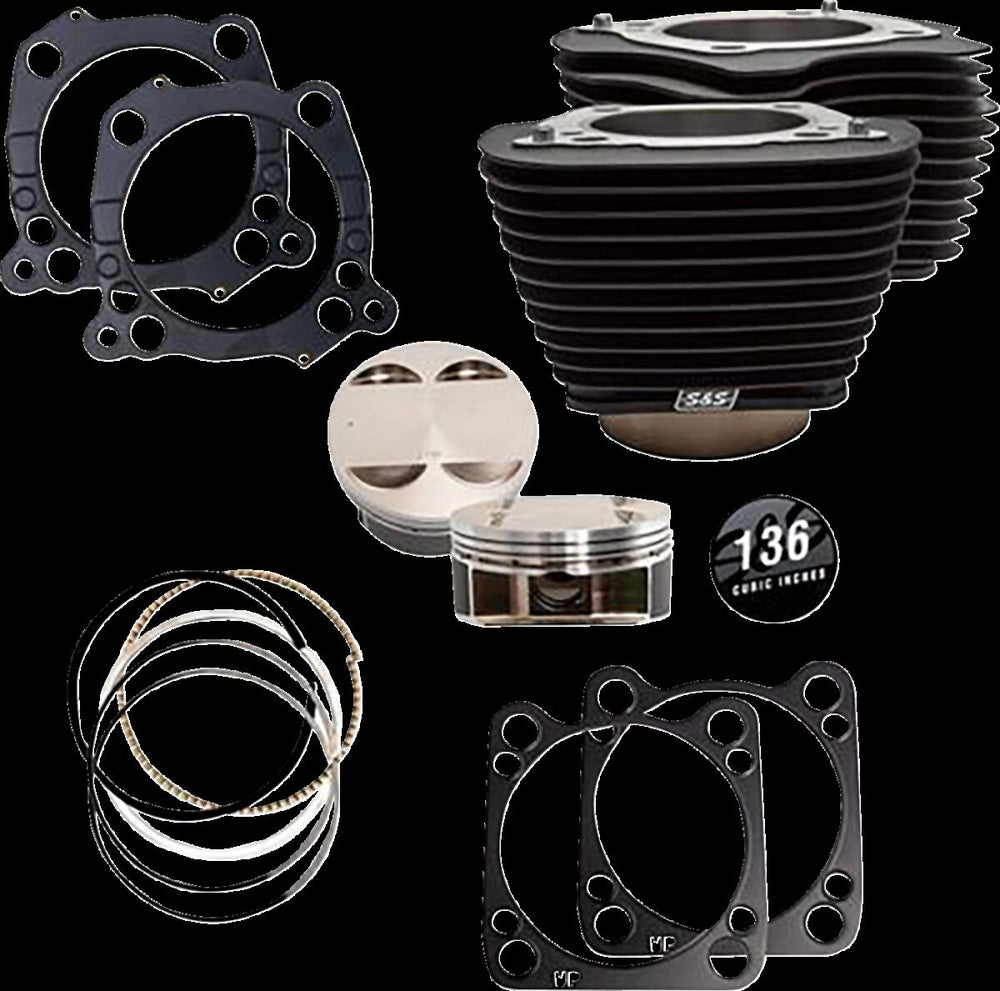 S&S Cycle Kit Cylindre Big Bore 136"