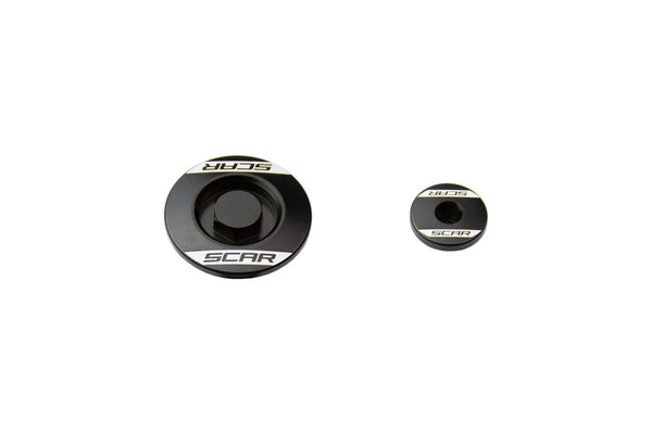 Scar Moteur Bouchon KXF Noir