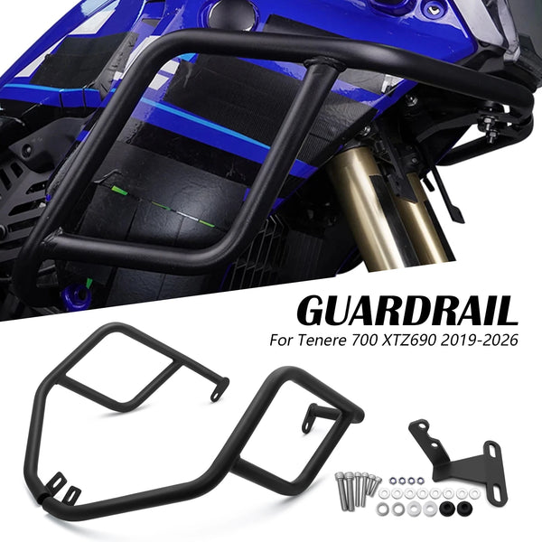 Pour Yamaha Tenere 700 XTZ690 2019 - 2026 moto protège-moteur highway pare-carter cadre protection block