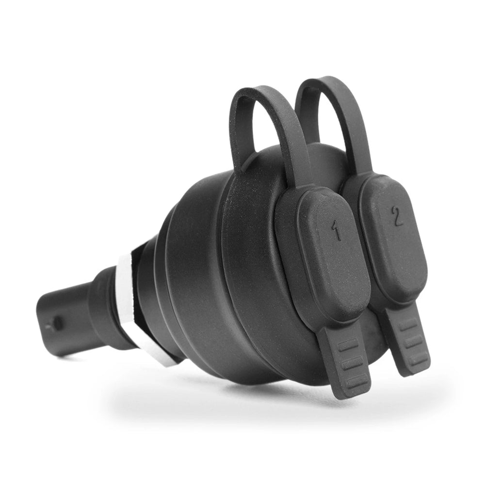 Moto noir dual USB chargeur puissance adaptateur socket pour BMW R1200 1250GS RT R nineT K1600GT K1300S GT G310GS F900XR