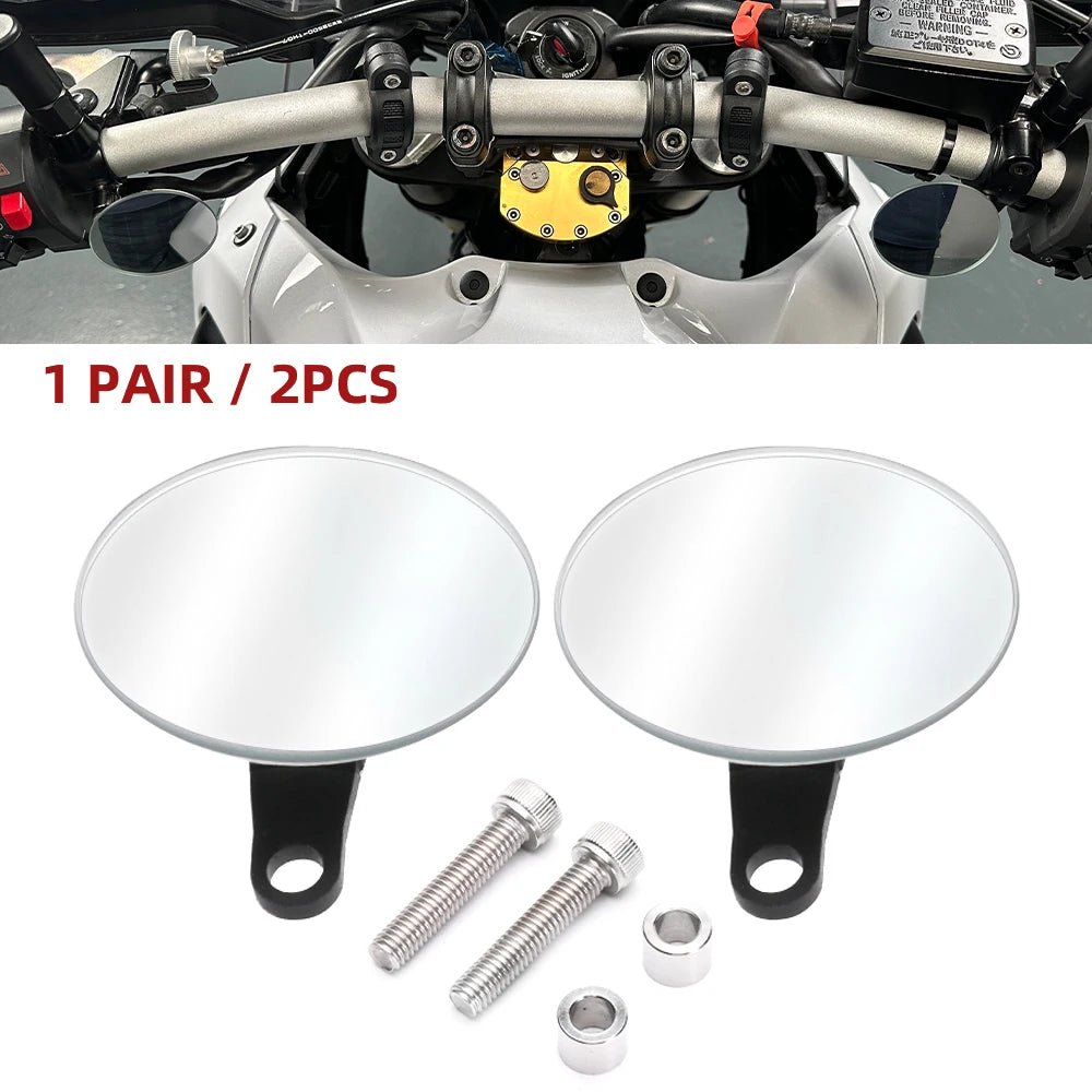 Rétroviseur pour Yamaha Tenere 700/RALLY XTZ700 MT07 MT09 Tracer 900/9/700/7/GT FZ6 XJ6 Wide vision rimless arrière rétroviseur