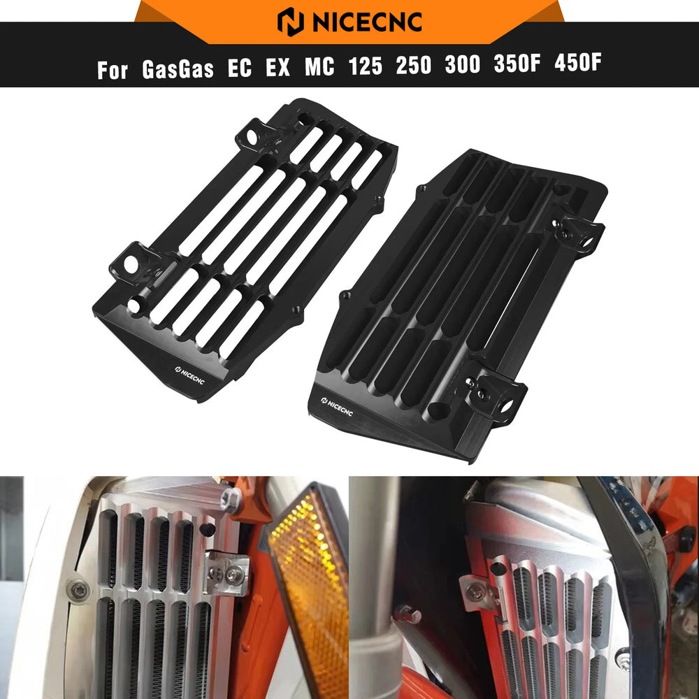 NiceCNC pour GasGas ec 300 2021-2023 protection de radiateur protection grille protection pour KTM EXC 300 EXCF 350 Husqvarna te 300 te 250