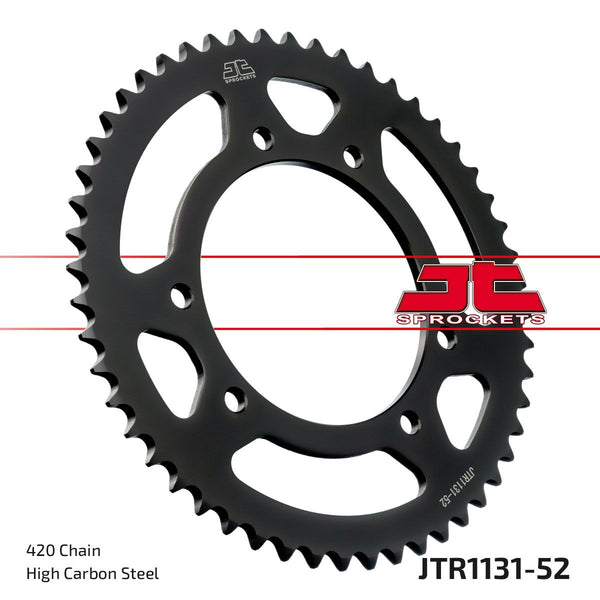 JT Sprockets Pignon Arrière 52T 420