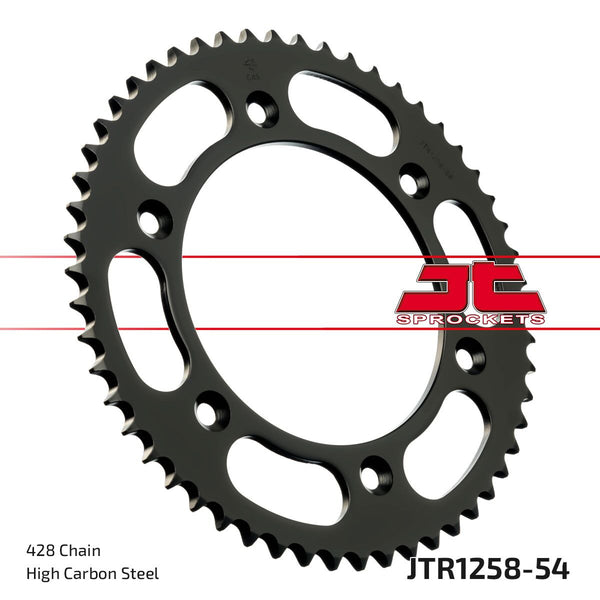 JT Sprockets Pignon Arrière 54T 428