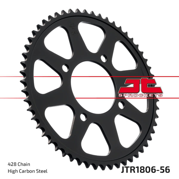 JT Sprockets Pignon Arrière 56T 428
