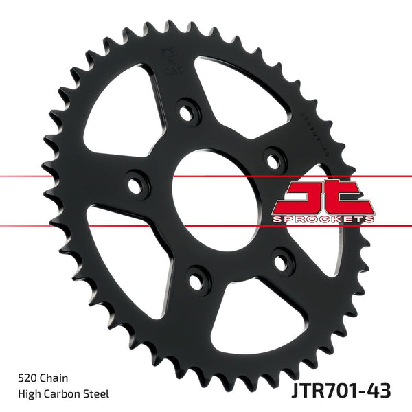 JT Sprockets Pignon Arrière 43T 520