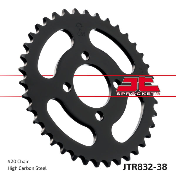 JT Sprockets Couronne arrière en acier