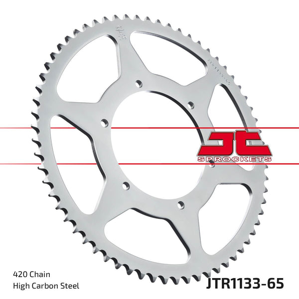 JT Sprockets Pignon Arrière 65T 420