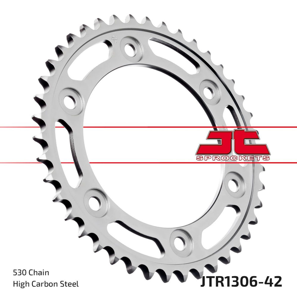 JT Sprockets Pignon Arrière 42T 530 BLK