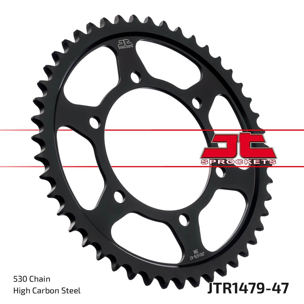 JT Sprockets Pignon Arrière 47T 530 BLK