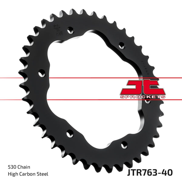 JT Sprockets Pignon Arrière 40T 530 BLK