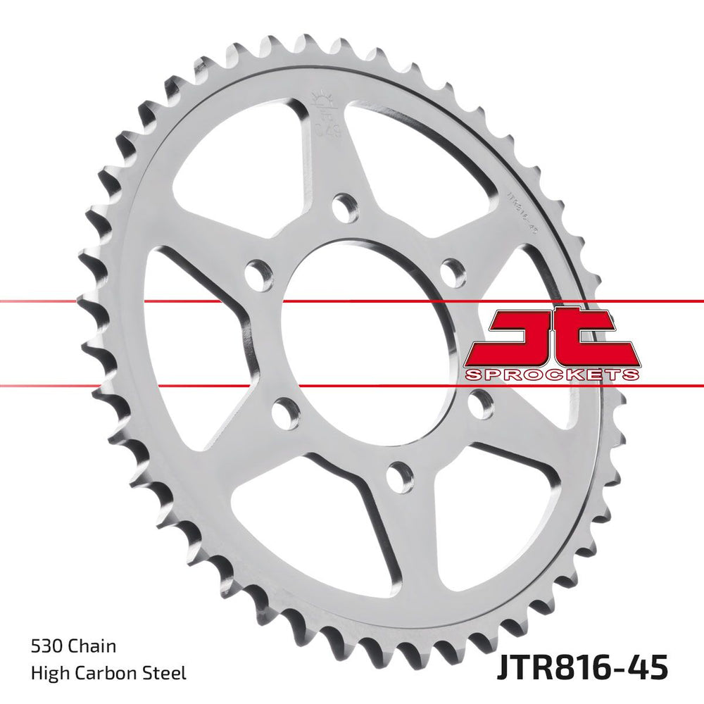 JT Sprockets Pignon Arrière 45T 530 BLK