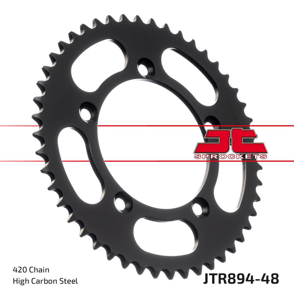 JT Sprockets Pignon Arrière 48T 420 BLK