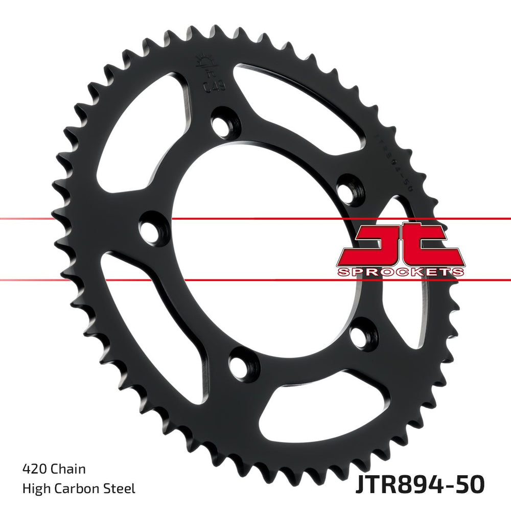 JT Sprockets Pignon Arrière 50T 420 BLK