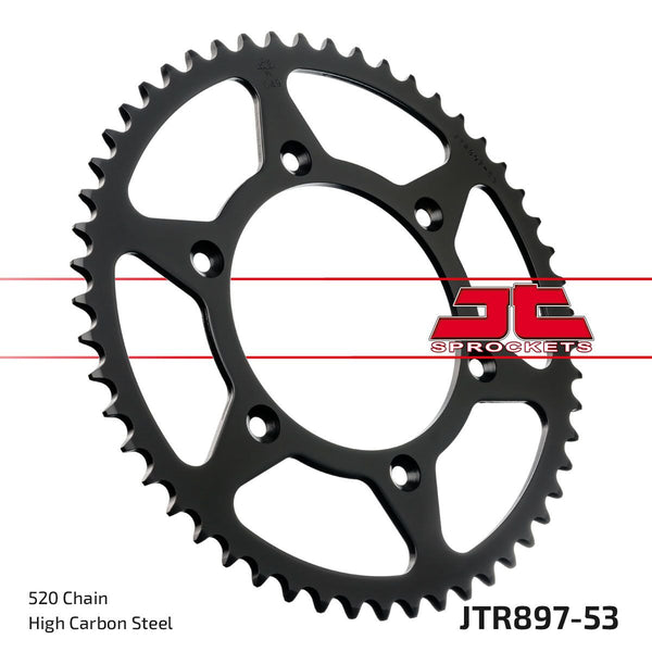 JT Sprockets Pignon Arrière 53T 520