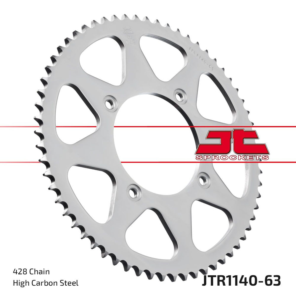 JT Sprockets Pignon Arrière 428 63T