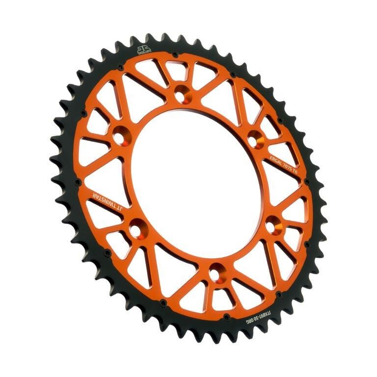JT Sprockets Pignon RR JTX KTM Or 50