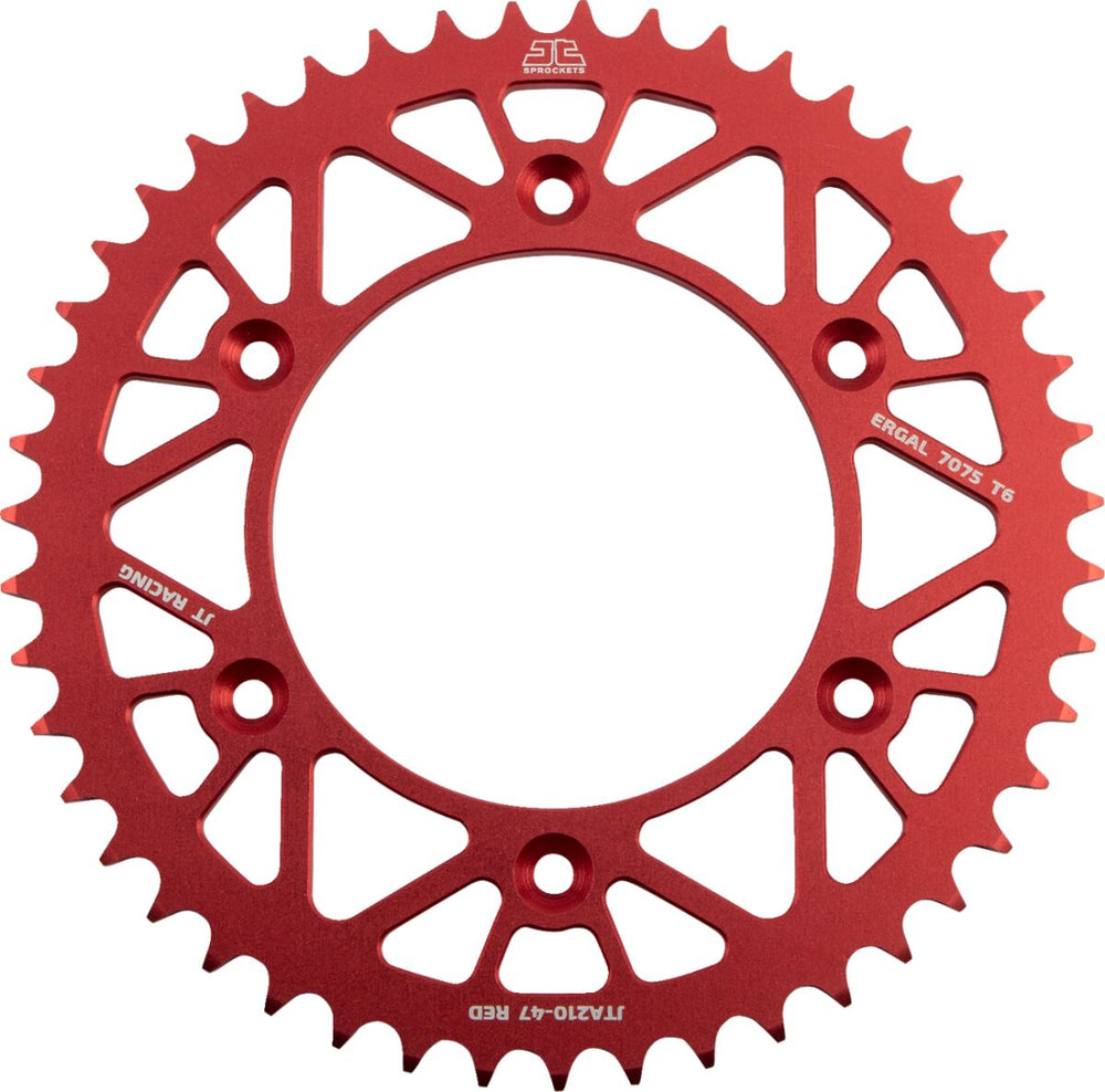 JT Sprockets Pignon RL 47T Hon Rouge