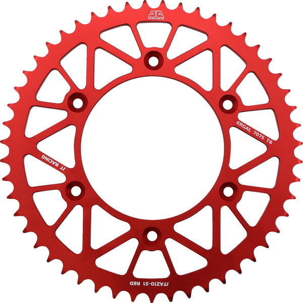 JT Sprockets Pignon RL 51T Hon Rouge