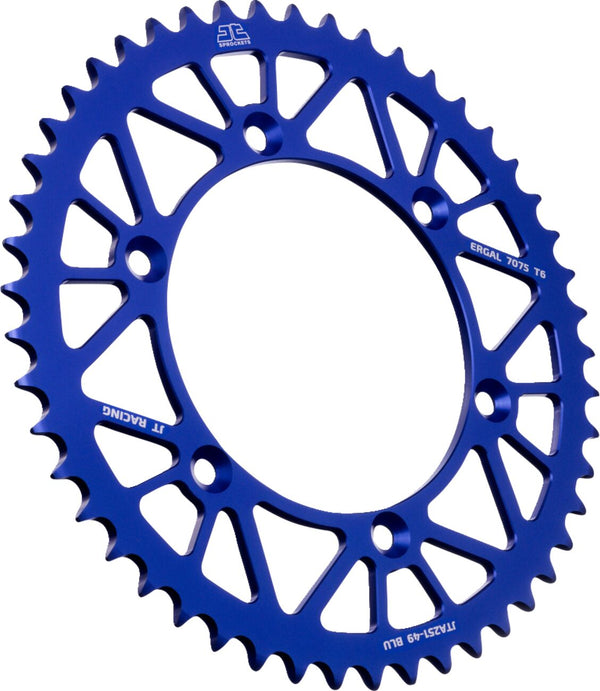 JT Sprockets Pignon RL 49T Yam Blu
